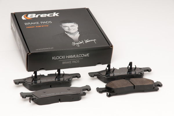 Breck 25190 00 551 00 — Zestaw klocków hamulcowych, hamulce tarczowe
